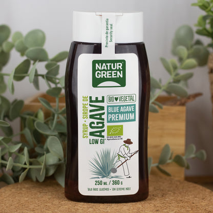 Pack 6x Sirope de Agave Ecológico 250 ml NaturGreen