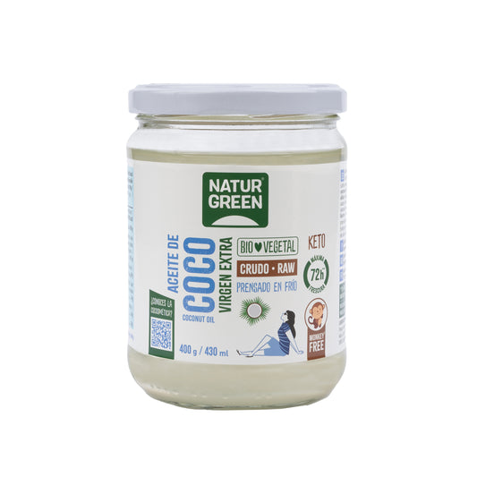 Aceite de Coco Virgen Ecológico 430 ml NaturGreen