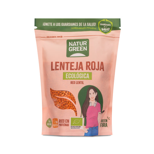 Lenteja Roja Ecológica 500g NaturGreen