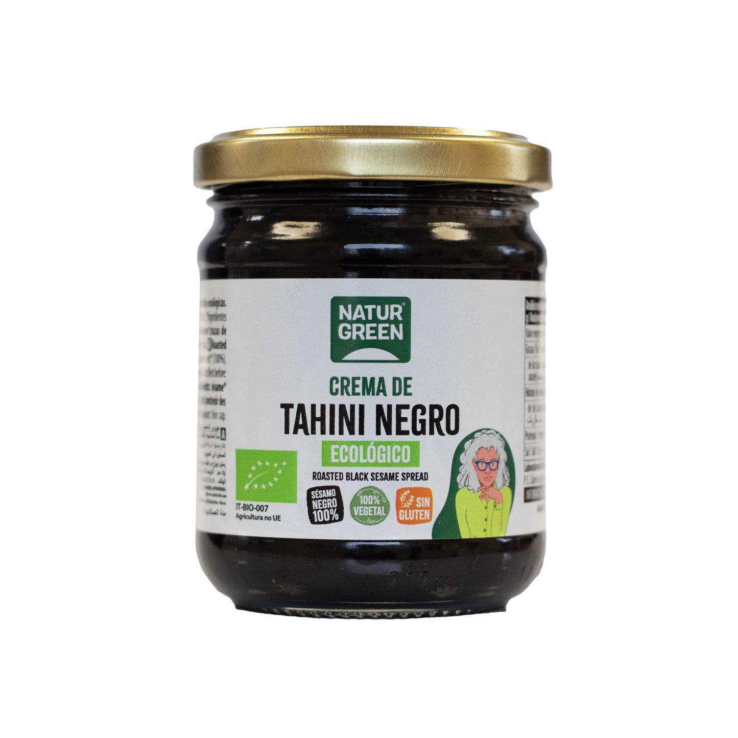 Tahín Negro Ecológico 180g NaturGreen