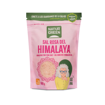 Sal Rosa del Himalaya Fina 500g. NaturGreen