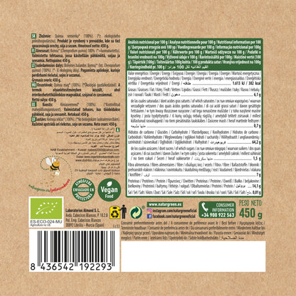 Quinoa Ecológica en Grano 450g NaturGreen