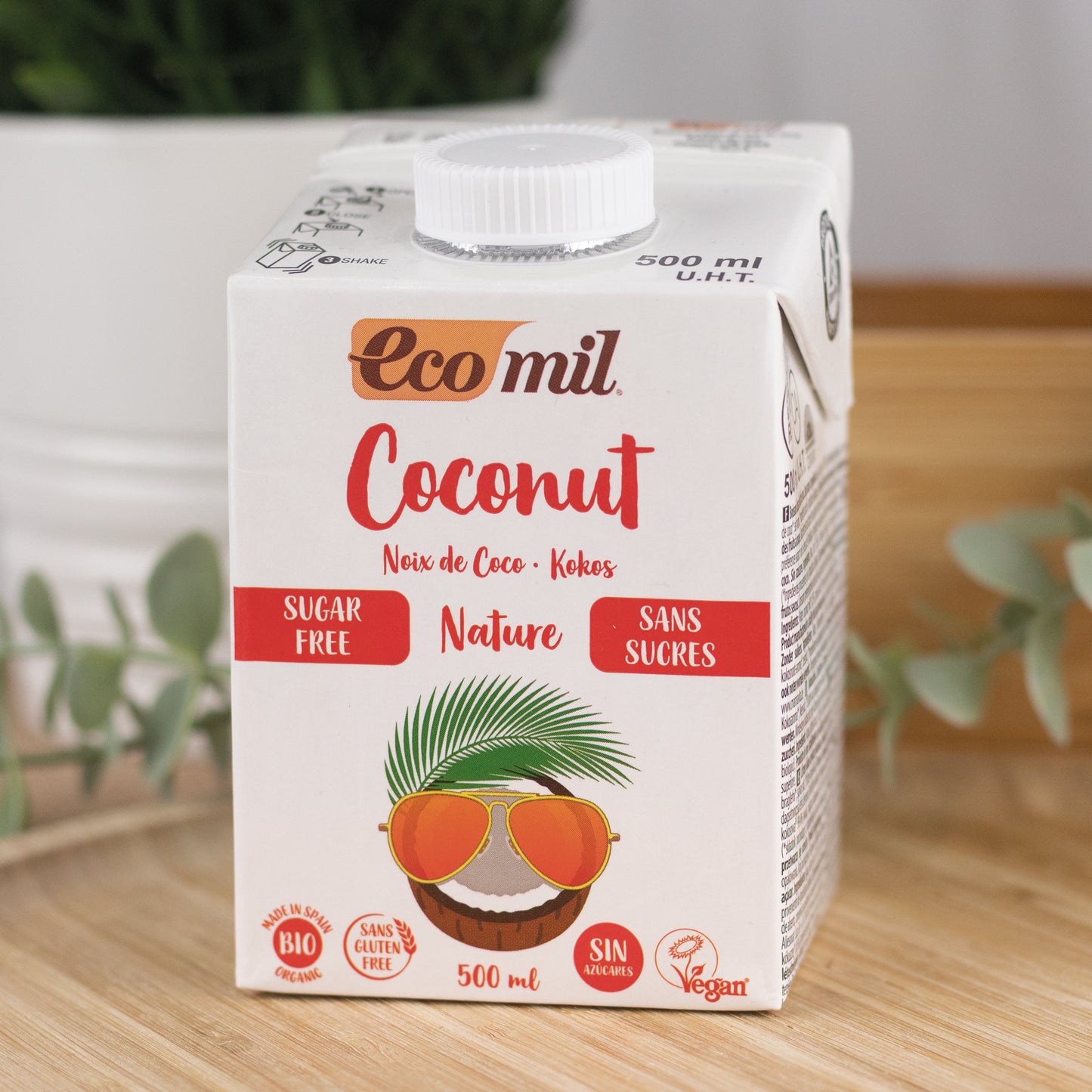Bebida de Coco Ecológica Nature 500ml Ecomil