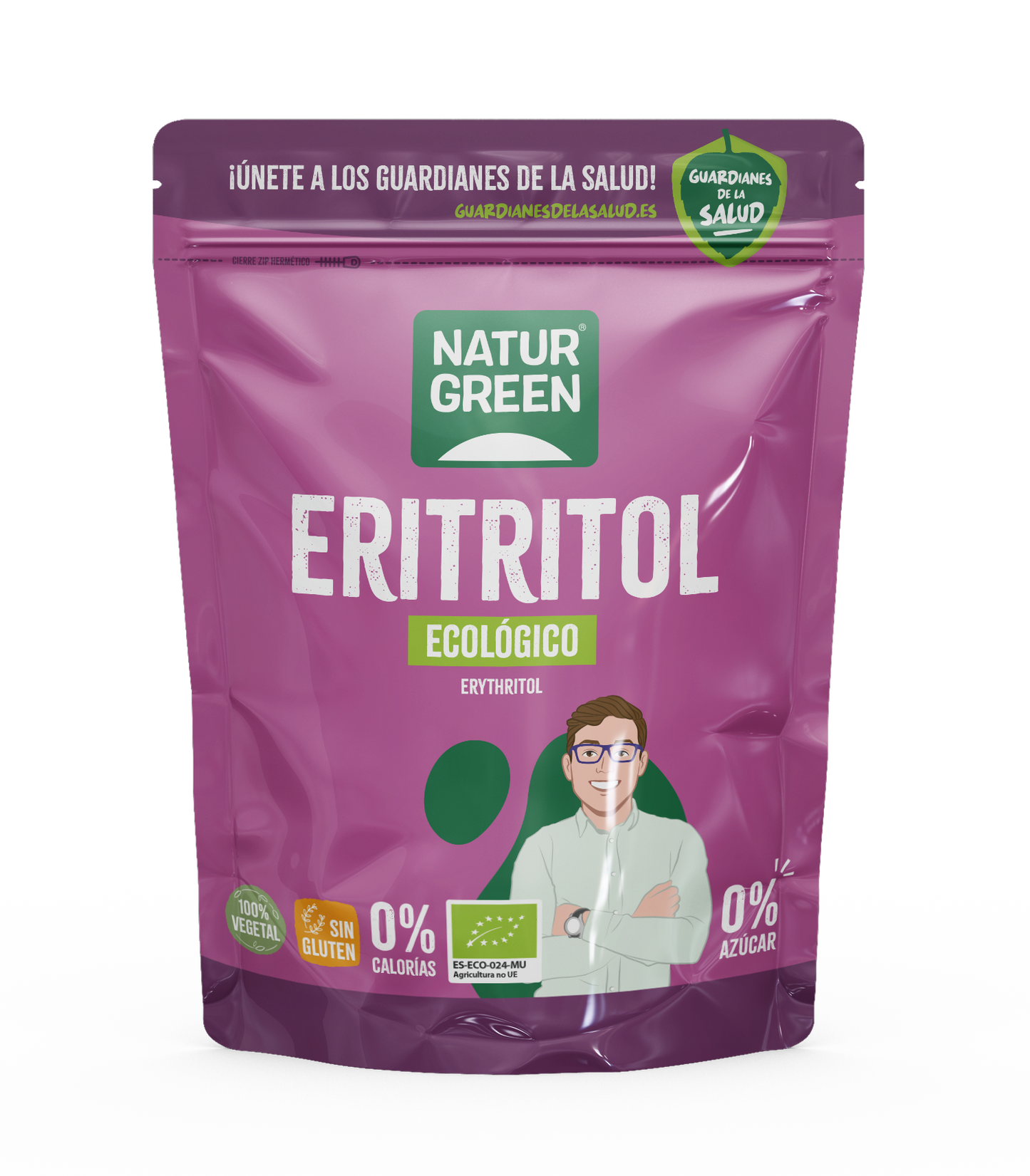 Pack 2x Eritritol Bio 500g NaturGreen