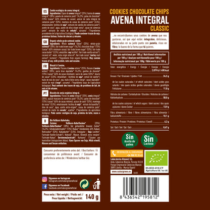 Cookie de Avena Integral Bio 140g NaturGreen