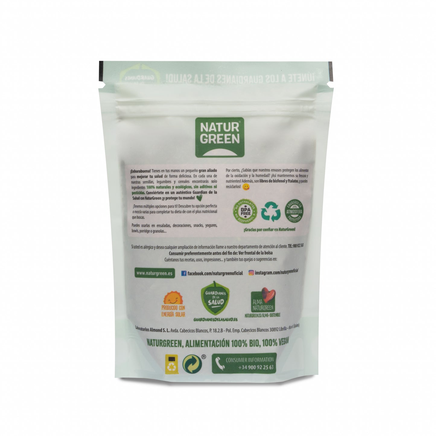 Lino Marrón Ecológico 225g NaturGreen