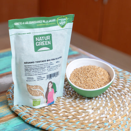 Sésamo Tostado Ecológico 400g NaturGreen