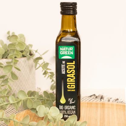 Aceite Ecológico de Girasol 250 ml NaturGreen