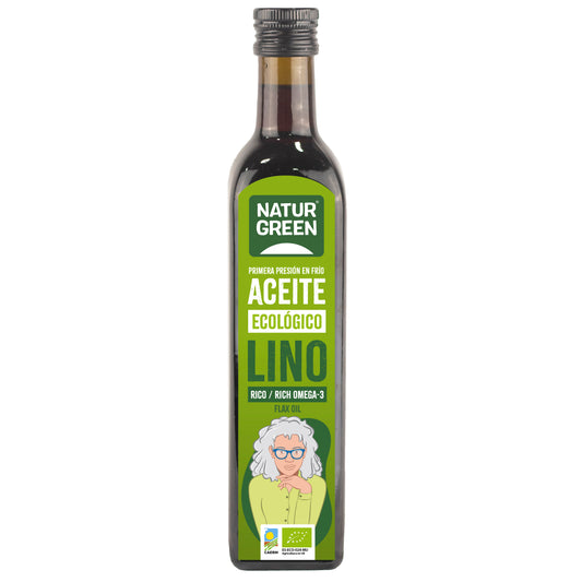 Aceite de Lino Ecológico 500 ml NaturGreen