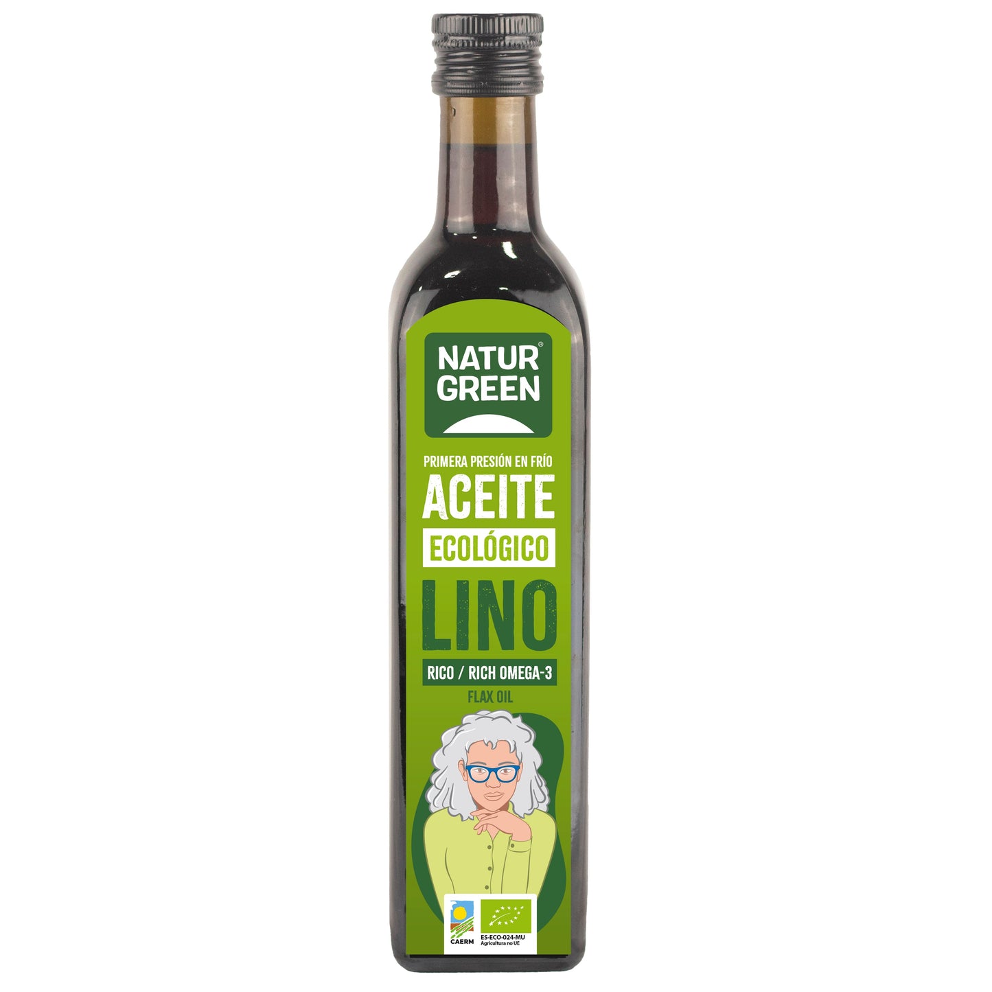 Pack 6x Aceite de Lino Ecológico 500 ml NaturGreen