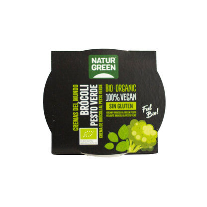 Crema de Brócoli al Pesto Verde Bio 310g NaturGreen