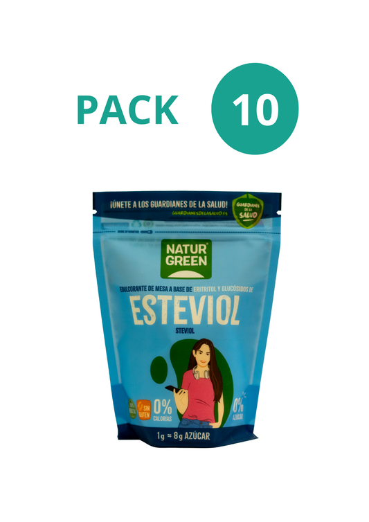 Pack 10x Steviol 500g NaturGreen