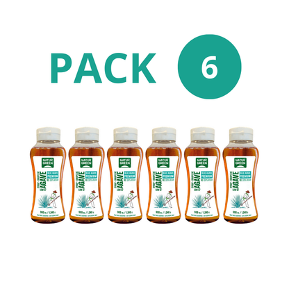 Pack 6x Sirope de Agave Ecológico 900 ml NaturGreen