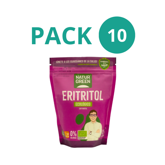 Pack 10x Eritritol Bio 500g NaturGreen