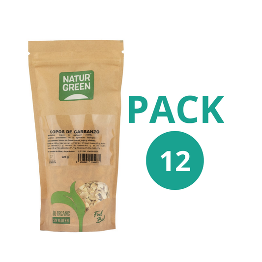 Pack 12x Snack de Garbanzo Bio 225g NaturGreen